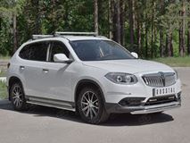 Защита переднего бампера D63 секции для Brilliance V5 2014-