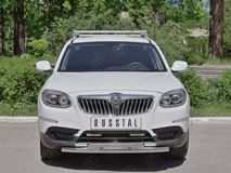 Защита переднего бампера D63 секции-D42 дуга для Brilliance V5 2014-