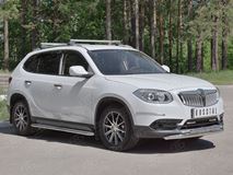 Защита переднего бампера D63 секции-D42 дуга для Brilliance V5 2014-