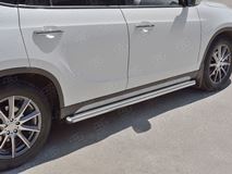 Пороги труба D63 (вариант 3) для Brilliance V5 2014-
