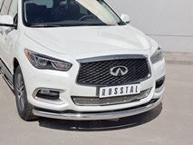 Защита переднего бампера D76 дуга для Infiniti QX60 2016-