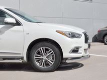 Защита переднего бампера D76 дуга для Infiniti QX60 2016-