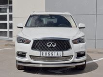 Защита переднего бампера D63 дуга для Infiniti QX60 2016-