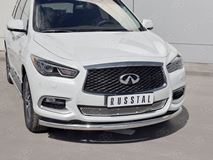 Защита переднего бампера D63 дуга для Infiniti QX60 2016-