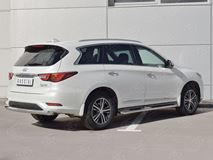 Защита заднего бампера D76 дуга для Infiniti QX60 2016-