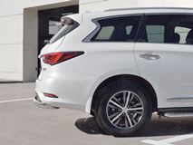 Защита заднего бампера D76 дуга для Infiniti QX60 2016-