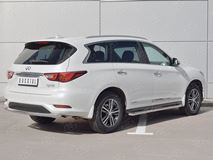 Защита заднего бампера D63 дуга для Infiniti QX60 2016-