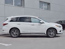 Пороги труба D63 (вариант 3) для Infiniti QX60 2016-