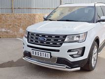 Защита переднего бампера D63 секции-D42 дуга для Ford Explorer 2016-