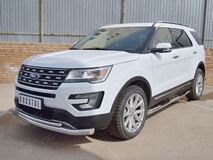 Защита переднего бампера D76 секции-D42 дуга для Ford Explorer 2016-