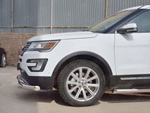 Защита переднего бампера D76 секции-D42 дуга для Ford Explorer 2016-