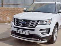 Защита переднего бампера D63 секции для Ford Explorer 2016-