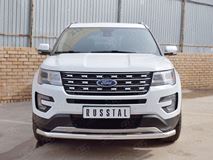 Защита переднего бампера D63 секции для Ford Explorer 2016-