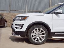Защита переднего бампера D63 секции для Ford Explorer 2016-