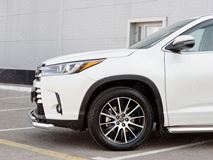 Защита переднего бампера D63 секции-D42 дуга для Toyota Highlander 2017