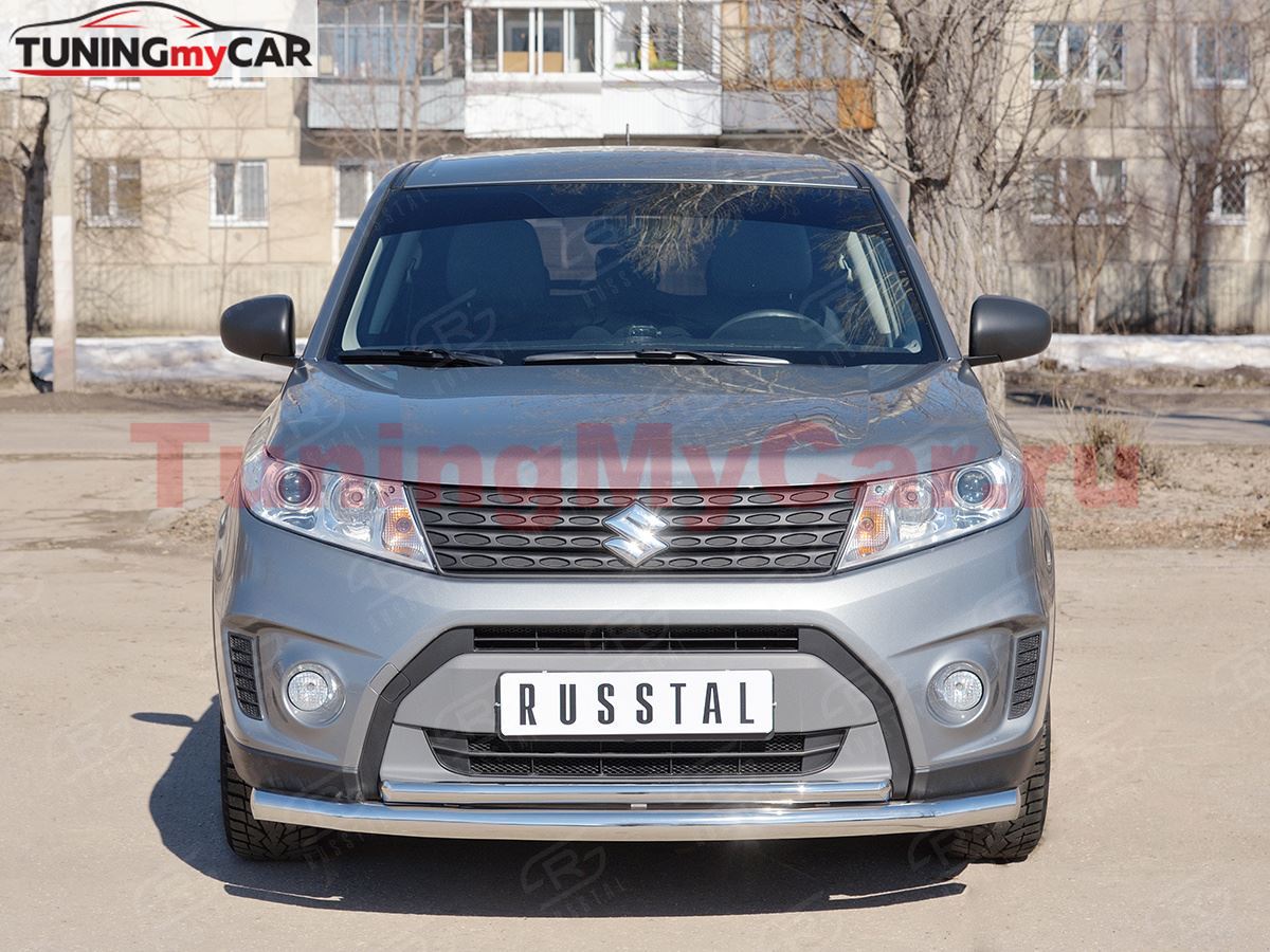 Защита переднего бампера D63 секции-D42 секции для Suzuki Vitara 2015-