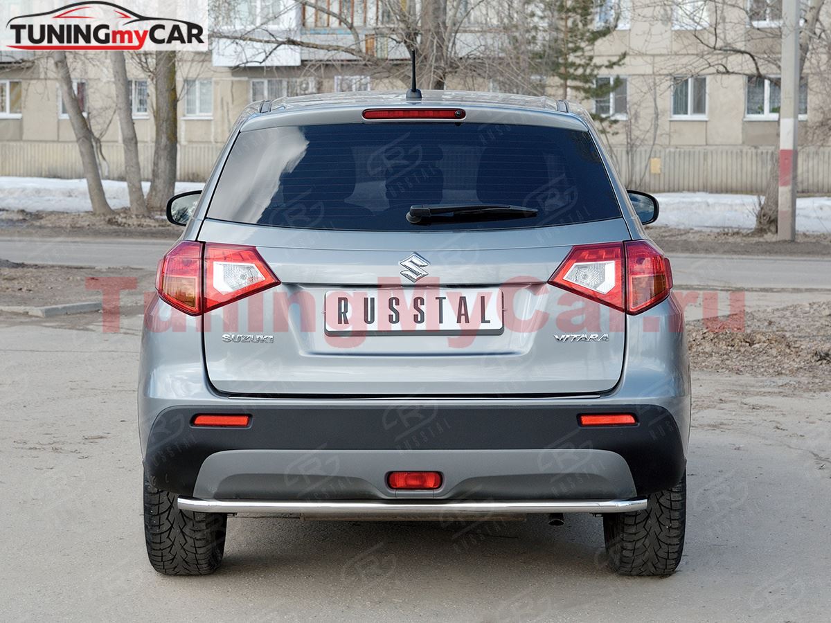 Защита заднего бампера D42 секции для Suzuki Vitara 2015-