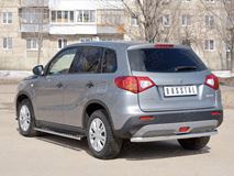 Защита заднего бампера D63 секции для Suzuki Vitara 2015-