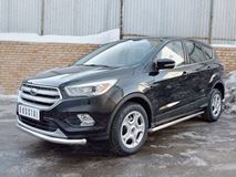 Защита переднего бампера D63 секции для Ford Kuga 2016-