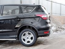 Защита заднего бампера D42 волна под машину для Ford Kuga 2016-