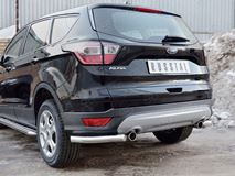 Защита заднего бампера уголки D63 секции для Ford Kuga 2016-