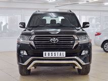 Защита переднего бампера D63 волна для Toyota Land Cruiser 200 2015 Executive