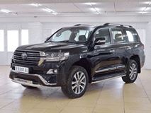 Защита переднего бампера D63 секции с надписью для Toyota Land Cruiser 200 2015 Executive