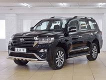 Защита переднего бампера D63 дуга-D63 секции+клыки для Toyota Land Cruiser 200 2015 Executive