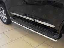 Защита порогов D42 для Toyota Land Cruiser 200 2015 Executive