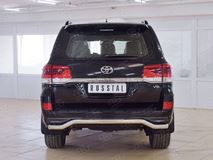 Защита заднего бампера D63 волна для Toyota Land Cruiser 200 2015 Executive