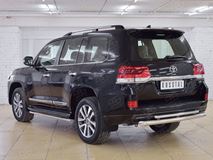 Защита заднего бампера D76 дуга-D42 дуга+декор паз для Toyota Land Cruiser 200 2015 Executive