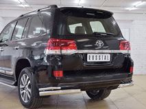 Защита заднего бампера уголки D76 секции-D42 секции для Toyota Land Cruiser 200 2015 Executive