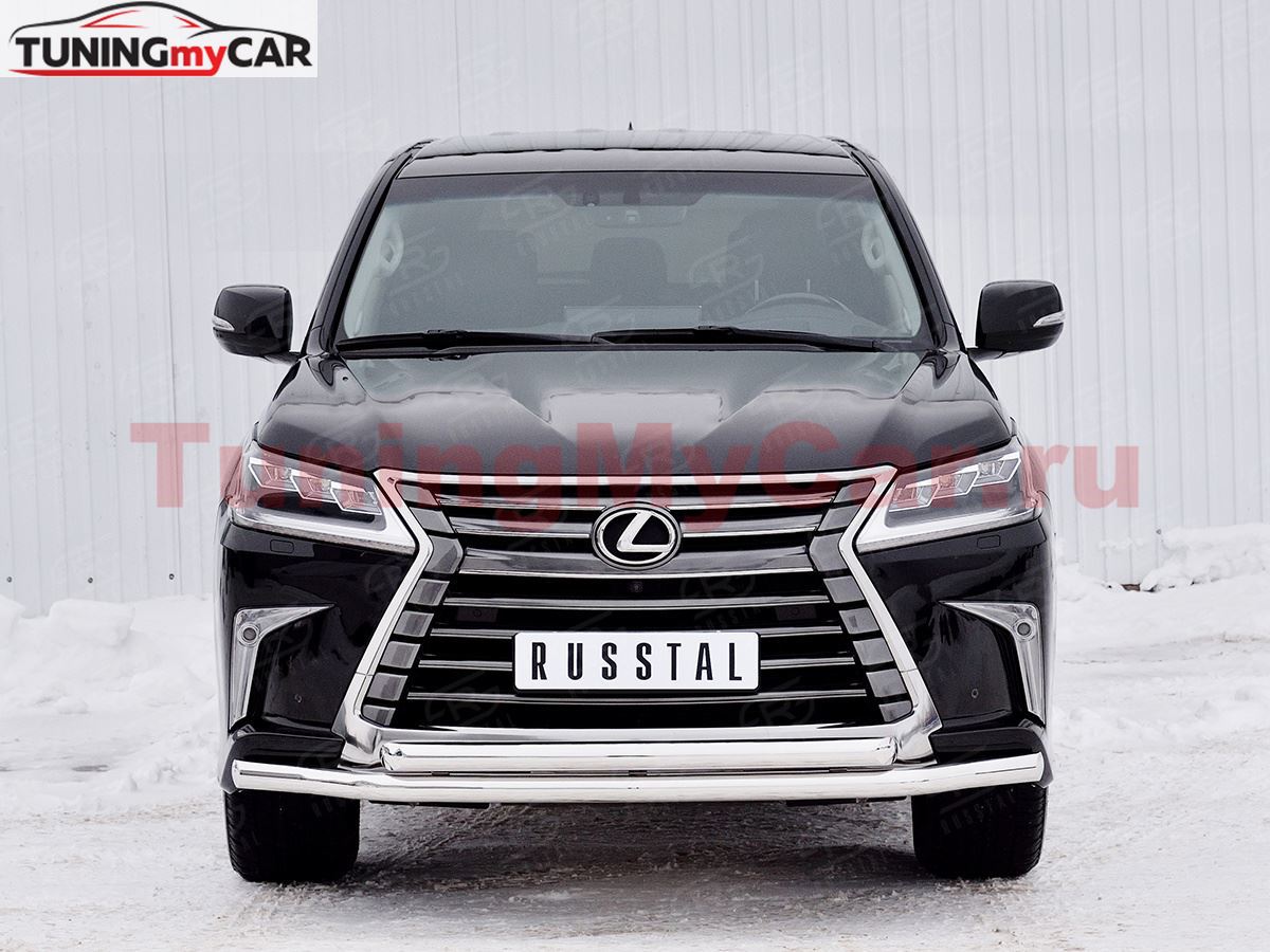 Защита переднего бампера D63 секция-D63 дуга для Lexus LX450d-LX570 2015-