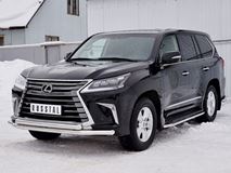 Защита переднего бампера D63 секция-D63 дуга для Lexus LX450d-LX570 2015-