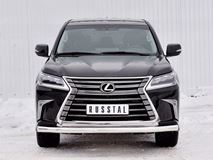 Защита переднего бампера D76 секция для Lexus LX450d-LX570 2015-