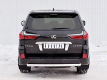 Защита заднего бампера D63 дуга для Lexus LX450d-LX570 2015-