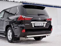 Защита заднего бампера D63 дуга для Lexus LX450d-LX570 2015-