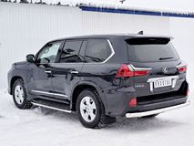 Защита заднего бампера D76 секции для Lexus LX450d-LX570 2015-