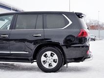 Защита заднего бампера D76 секции для Lexus LX450d-LX570 2015-