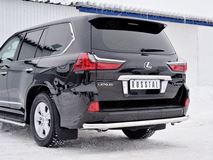 Защита заднего бампера D63 секции для Lexus LX450d-LX570 2015-
