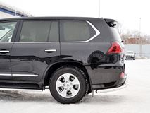 Защита заднего бампера уголки D63 секции для Lexus LX450d-LX570 2015-