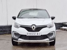 Защита переднего бампера D42 секция-D42 дуга для Renault Kaptur 2016