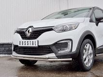 Защита переднего бампера D42 секция-D42 дуга для Renault Kaptur 2016