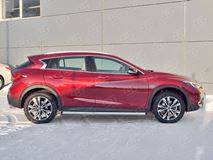 Пороги труба D63 (вариант 1) для Infiniti QX30 2016