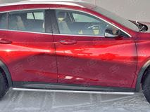 Пороги труба D42 (вариант 3) для Infiniti QX30 2016