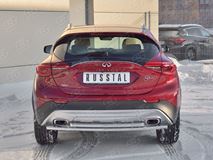 Защита заднего бампера D42 дуга-D42 дуга для Infiniti QX30 2016