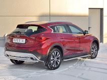 Защита заднего бампера D42 дуга-D42 дуга для Infiniti QX30 2016