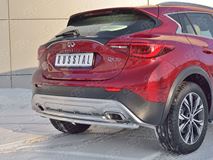 Защита заднего бампера D42 дуга-D42 дуга для Infiniti QX30 2016