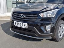 Защита переднего бампера D42 секция для Hyundai Creta 2016-