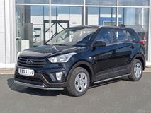 Защита переднего бампера D42 секция-D42 дуга для Hyundai Creta 2016-